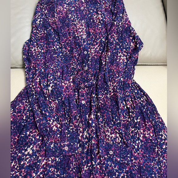 NWT - Fat Face Women's Charlie Layered Spot Shirt Dress - US 12/L - Picture 9 of 14